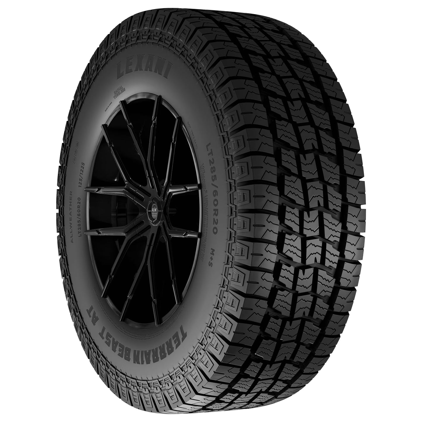 Lexani Terrain Beast at All Terrain LT225/75R16 115/112S E Light Truck Tire
