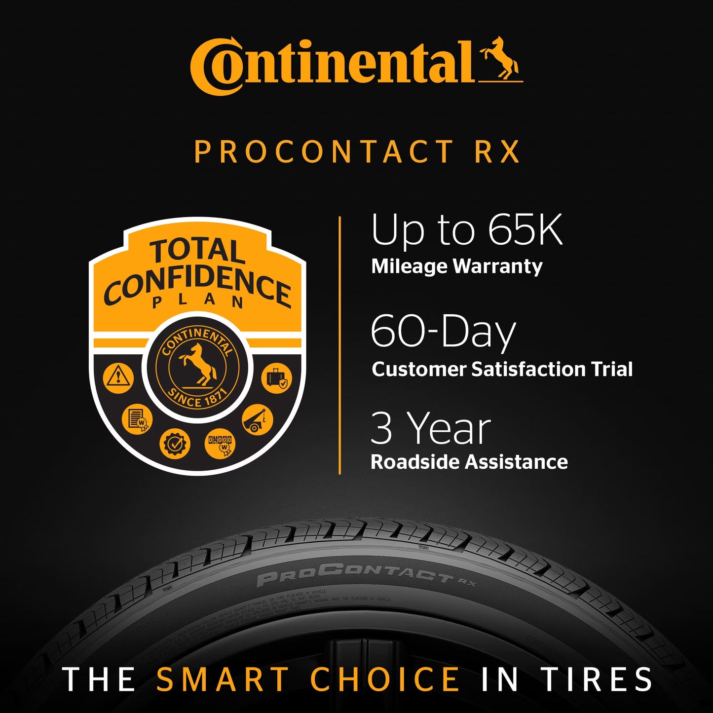 Continental Procontact RX All Season 235/50R19 103H XL Passenger Tire