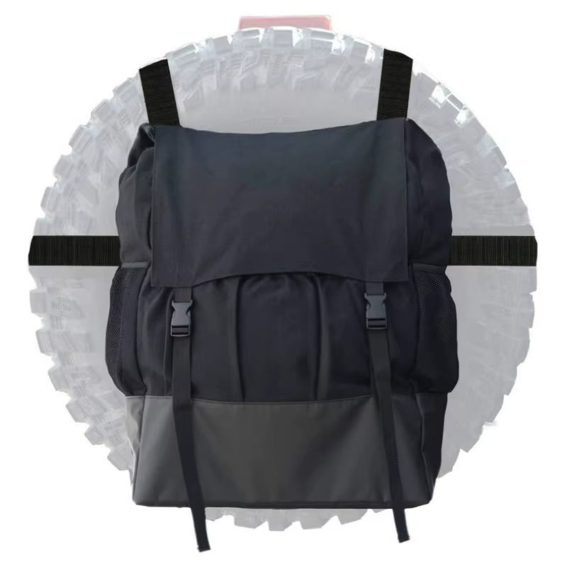 Car Spare Tire Garbage Bag Tool Storage Bag Spare Tire Hanging Bag Desert Off-Road Spare Tire Storage Bag for Trucks and Suvs