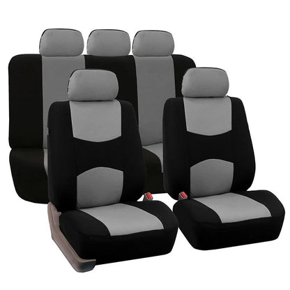 5 Seat Covers Set Front Rear Car Seat Covers Set Automobiles Seat Covers Front Rear Interior Four Seasons