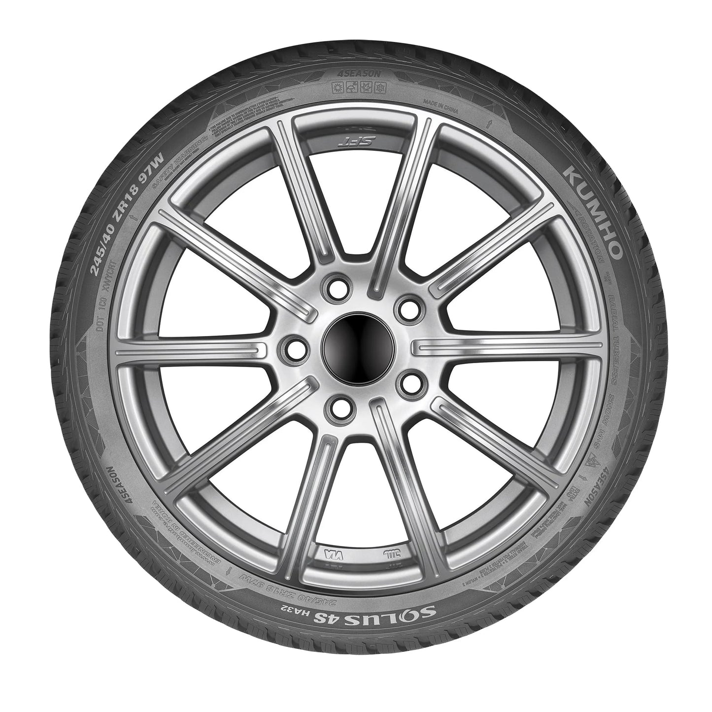 Kumho Solus HA32 All Weather 205/55R16 91H Passenger Tire