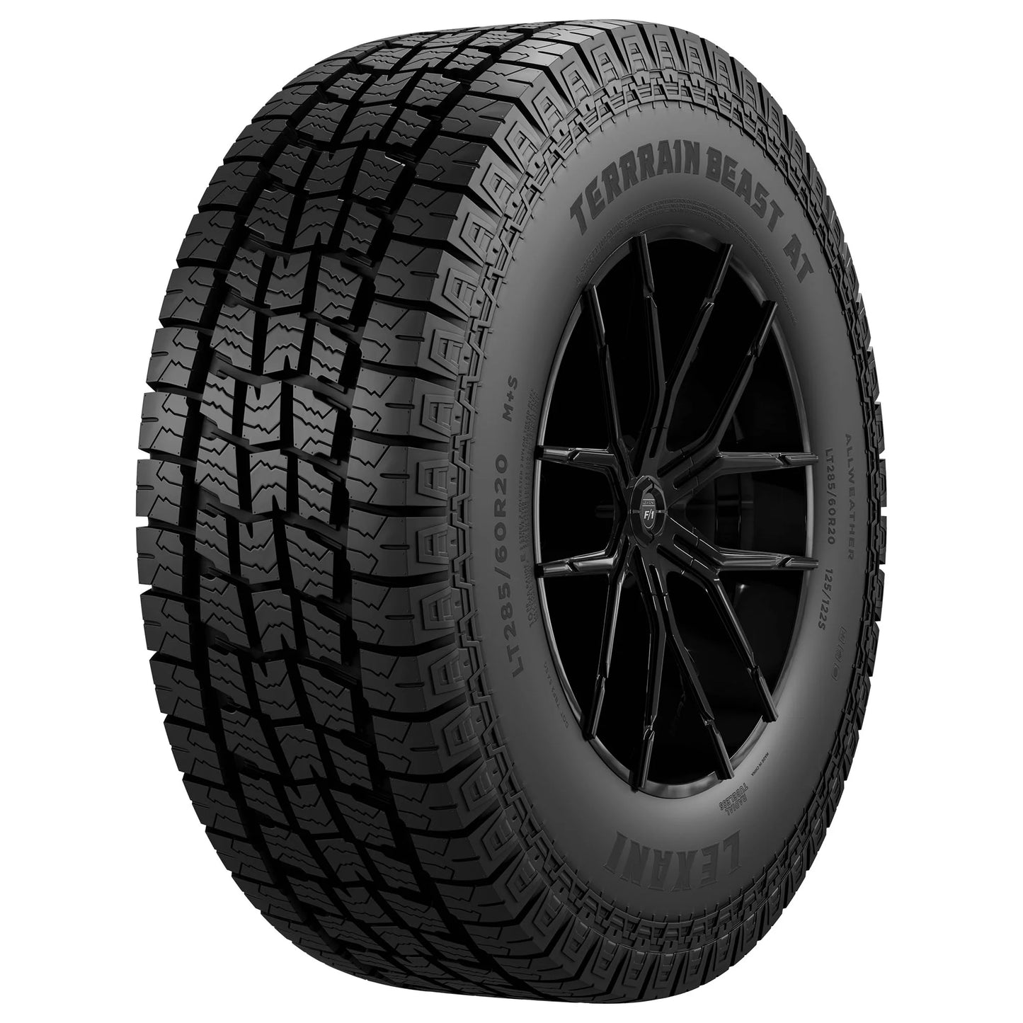 Lexani Terrain Beast at All Terrain LT225/75R16 115/112S E Light Truck Tire