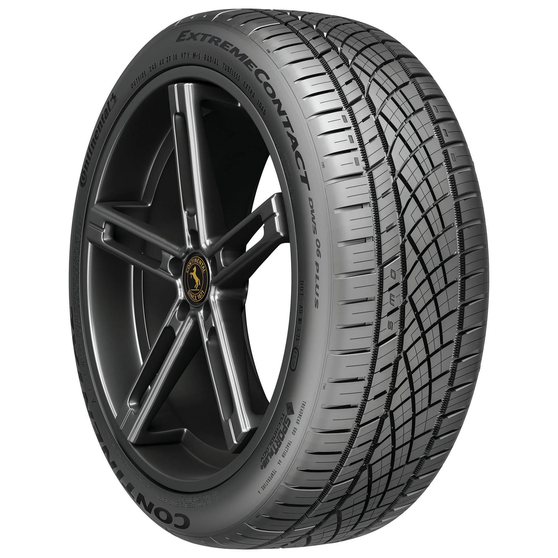 Continental Extremecontact DWS06 plus UHP All Season 245/45ZR19 98Y Passenger Tire