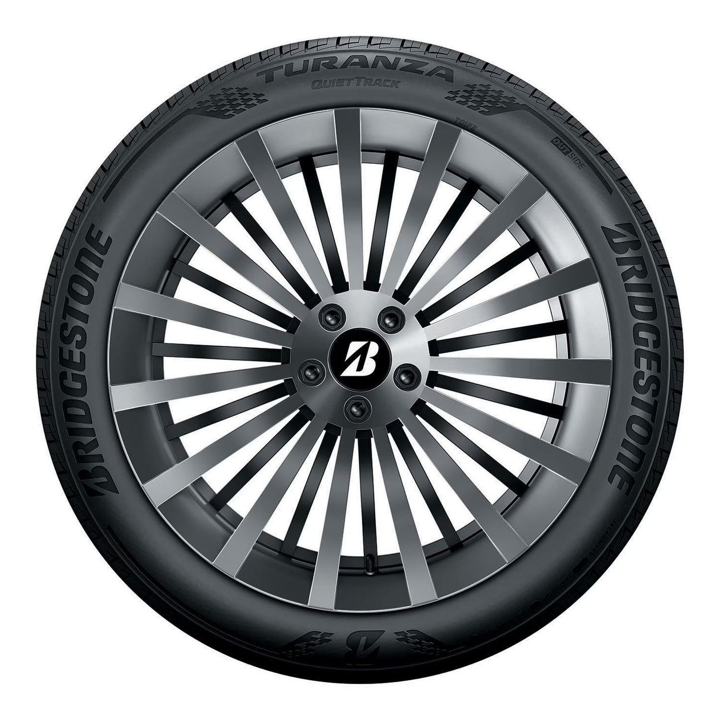 Bridgestone Turanza Quiettrack All Season 255/45R19 104V XL Passenger Tire