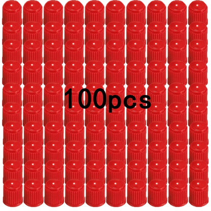 Tire Valve Dust Caps Stem Covers Plastic Car Wheel Tire Valve Tyre Stem Air Caps Auto Bike Bicycle Truck Motorcycle Accessories