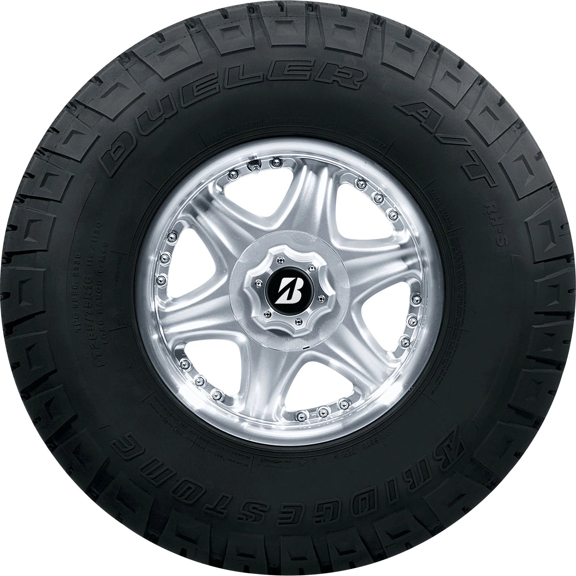 Bridgestone Dueler A/T RH-S All Terrain 255/65R17 110T Light Truck Tire