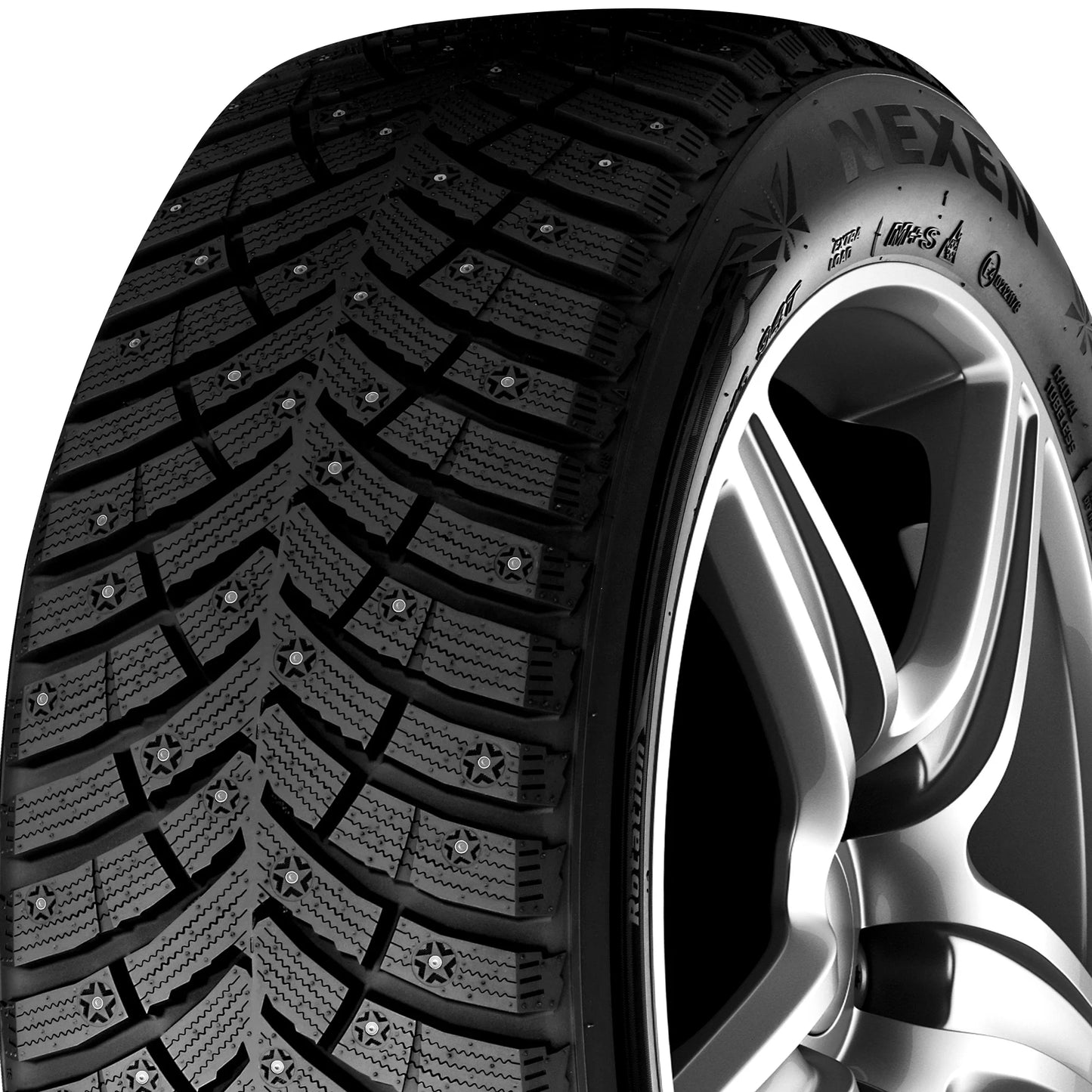Nexen Winguard Winspike 3 Winter Snow Tire - 205/50R17 93T Fits: 2009-10 Chevrolet Cobalt LT, 2014-16 Volkswagen Jetta Hybrid SEL Premium