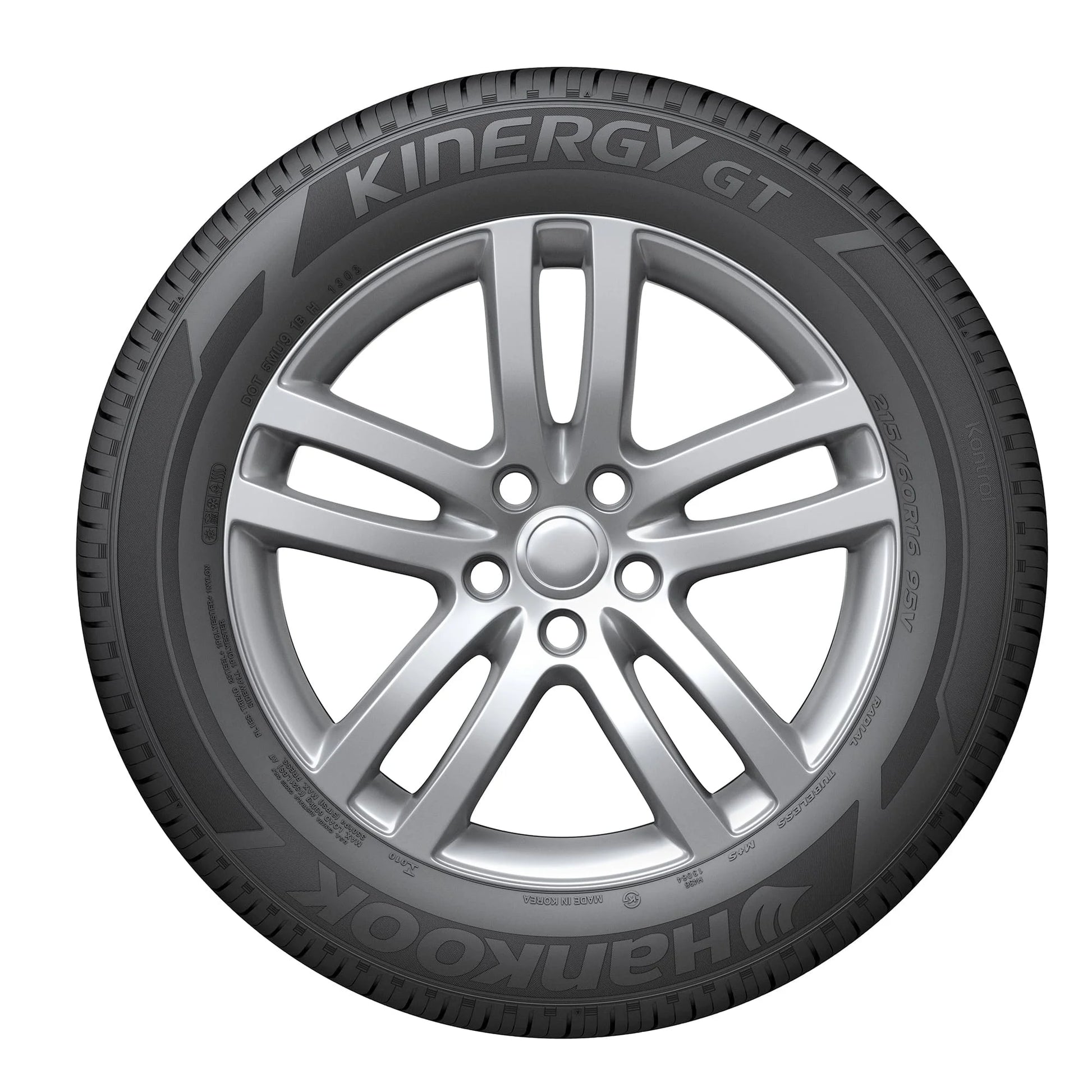 Hankook Kinergy GT (H436) All Season 215/45R18 89V Passenger Tire