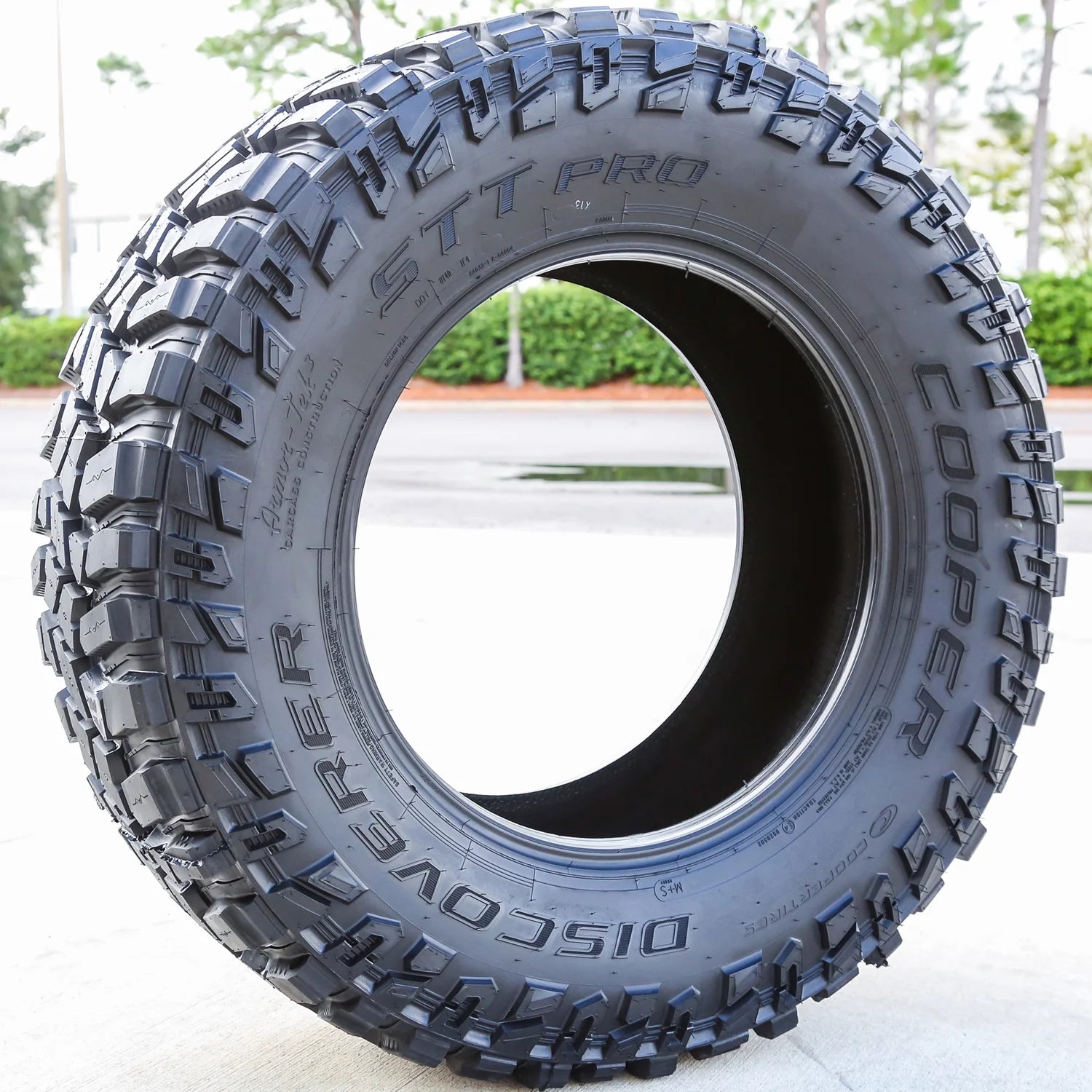 Set of 4 Cooper Discoverer STT Pro 35X12.50R20 121Q E 10 Ply M/T Mud Light Truck Tires