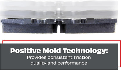 309.07210 Centric Automotive Front Brake Pads for Selected Subaru Model Years
