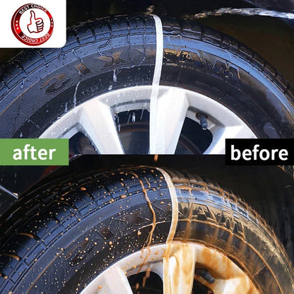 Car Tire Shine Coating  Tyre Gloss Plastic Rubber Wheel Restorer Agent Spray Polishing Brightener Auto Car Detailing