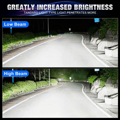XSTORM H7 LED Light Bulb 140W 30000LM H1 H3 H4 H8 LED Headlight Canbus 9005 HB3 9006 HB4 9012 HIR2 Headlight Bulb for Turbo Lamp