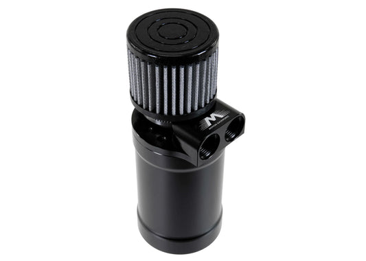 Top Loader Billet Internally Baffled Oil Catch Can (Dual 10AN Port)