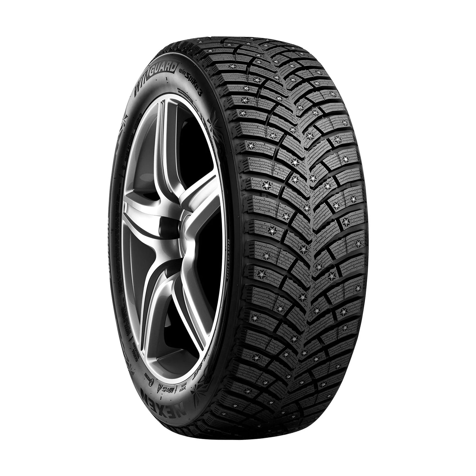 Nexen Winguard Winspike 3 Winter Snow Tire - 205/50R17 93T Fits: 2009-10 Chevrolet Cobalt LT, 2014-16 Volkswagen Jetta Hybrid SEL Premium