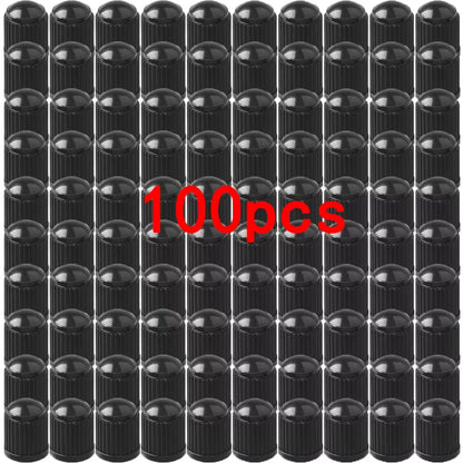 Tire Valve Dust Caps Stem Covers Plastic Car Wheel Tire Valve Tyre Stem Air Caps Auto Bike Bicycle Truck Motorcycle Accessories