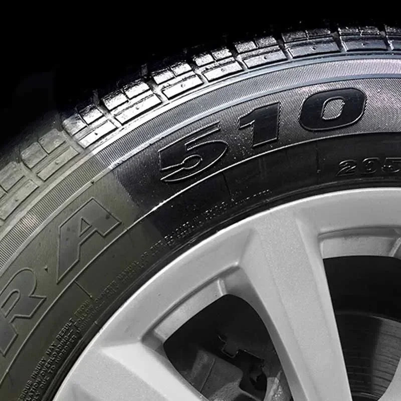 Car Tire Shine Coating  Tyre Gloss Plastic Rubber Wheel Restorer Agent Spray Polishing Brightener Auto Car Detailing