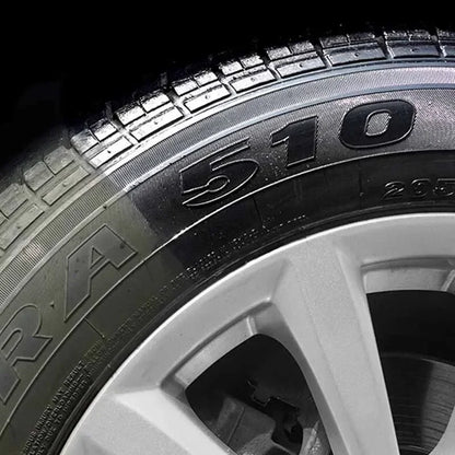Car Tire Shine Coating  Tyre Gloss Plastic Rubber Wheel Restorer Agent Spray Polishing Brightener Auto Car Detailing