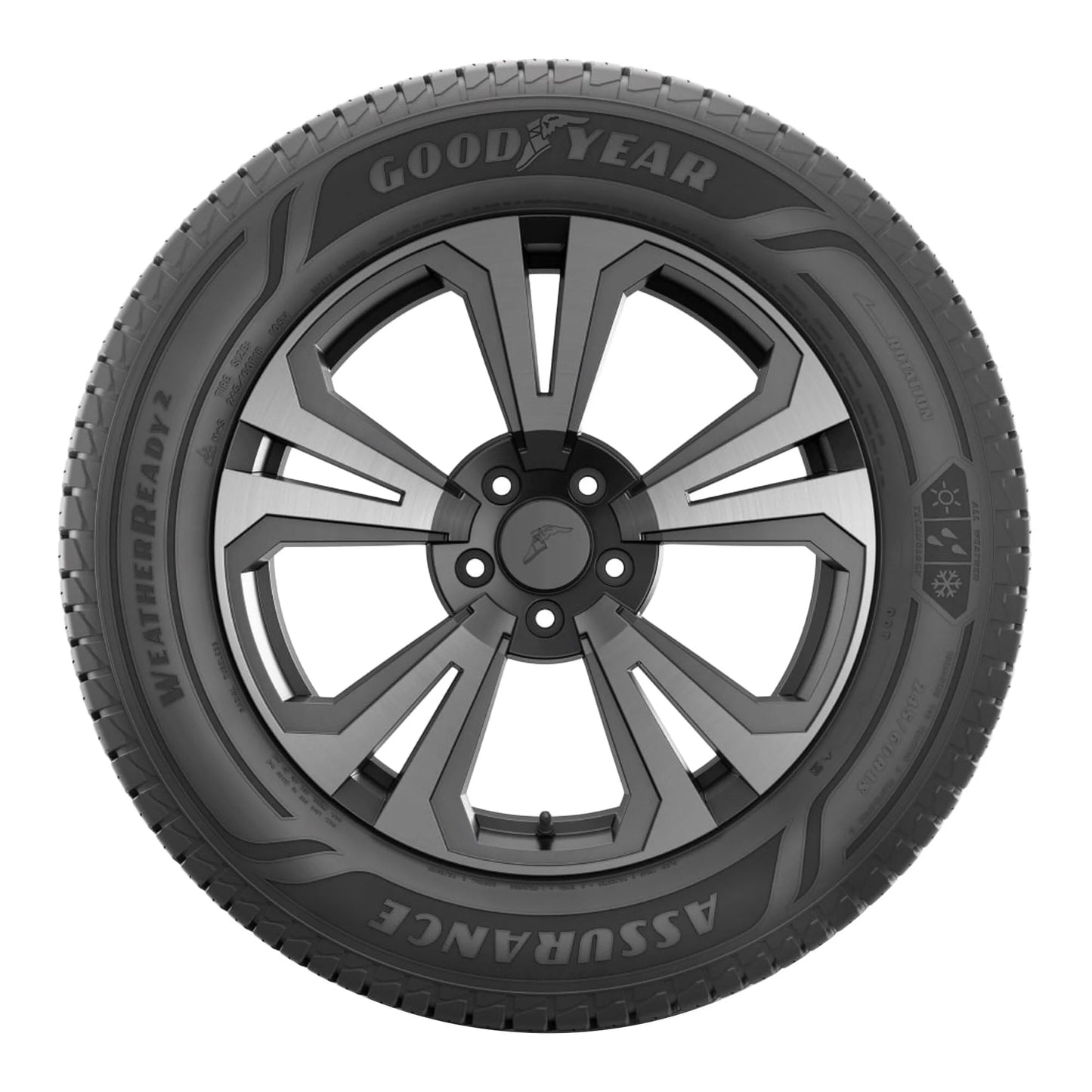 Goodyear Assurance Weatherready 2 All Weather 245/65R17 107H Passenger Tire