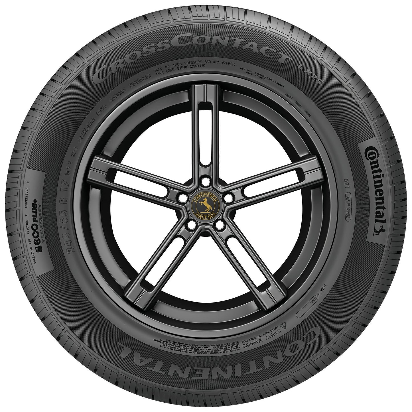 Continental Crosscontact LX25 All Season 235/55R20 102V Suv/Crossover Tire
