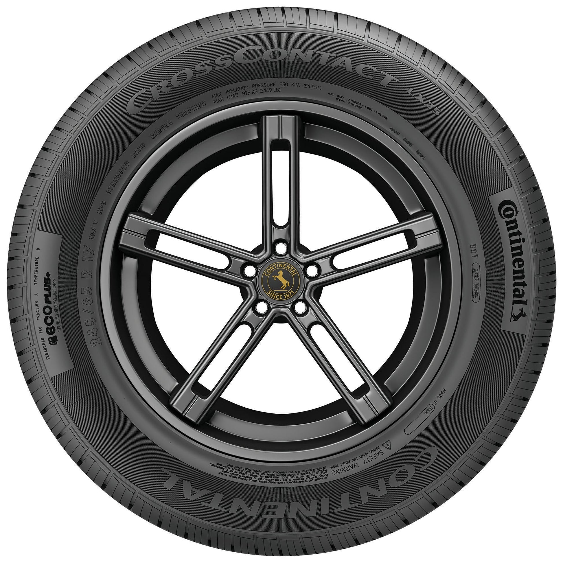 Continental Crosscontact LX25 All Season 235/55R20 102V Suv/Crossover Tire