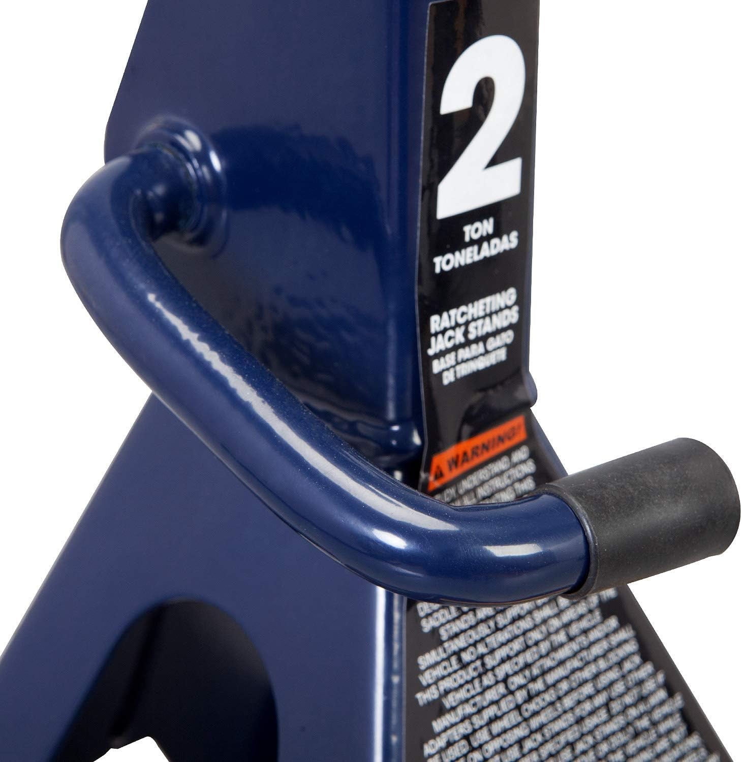 AT82001UR Torin Hydraulic Trolley Service/Floor Jack Combo with 2 Jack Stands, 2 Ton (4,000 Lb), Blue