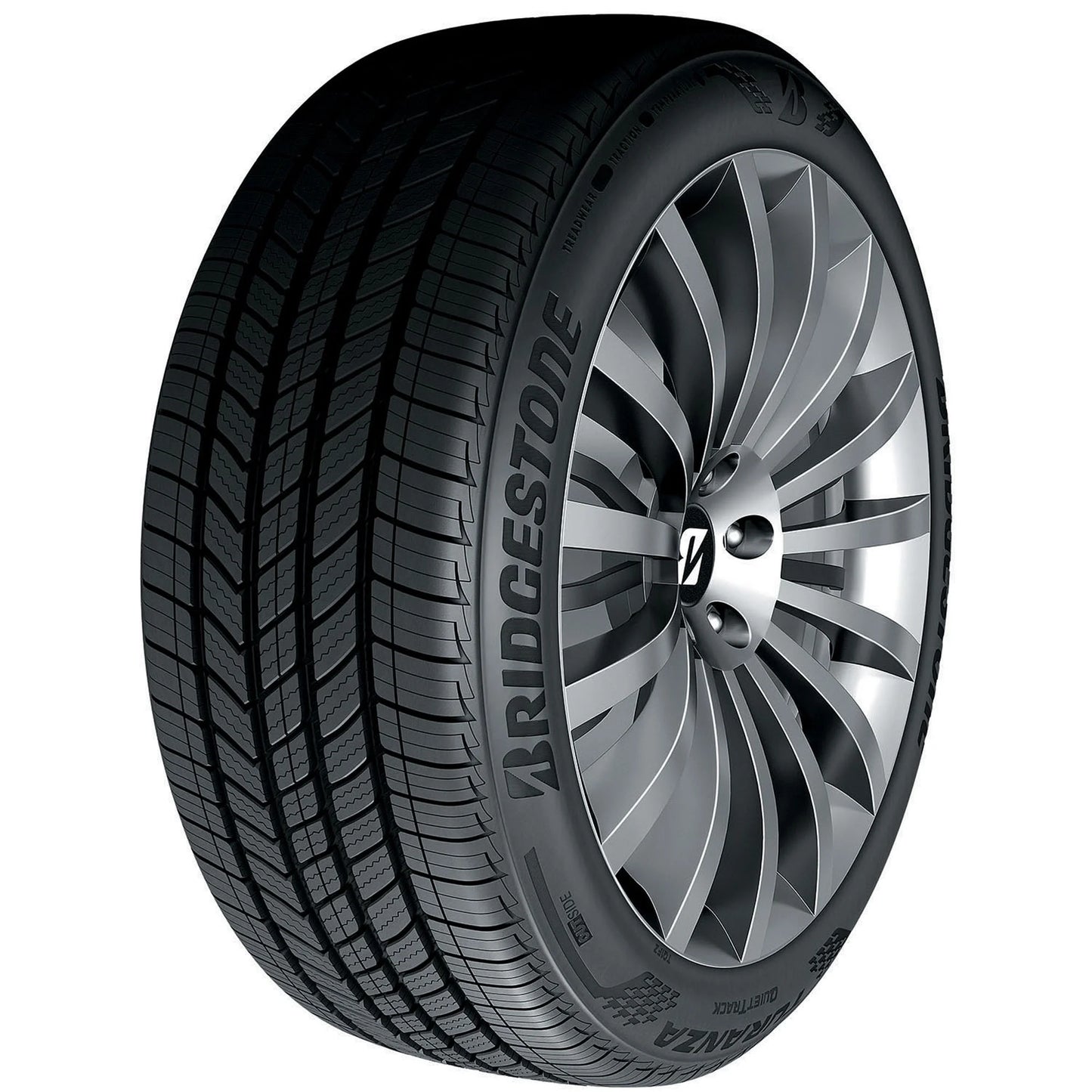 Bridgestone Turanza Quiettrack All Season 255/45R19 104V XL Passenger Tire